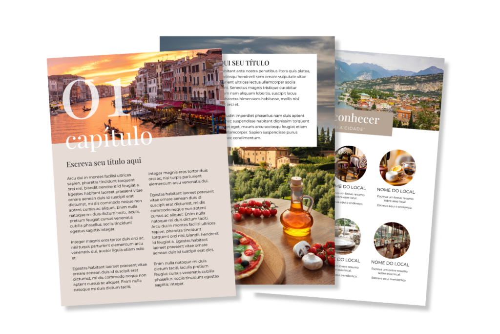 e-books de viagens - agentes de viagens